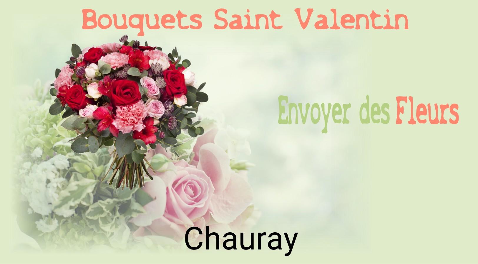 Roses de Saint-Valentin livrées à Chauray